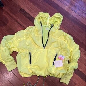 FP Movement by Free People Yellow Puffer Jacket
